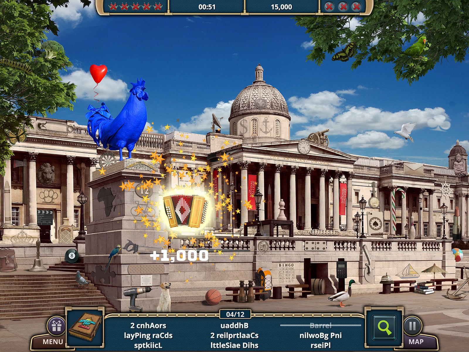 tour games london