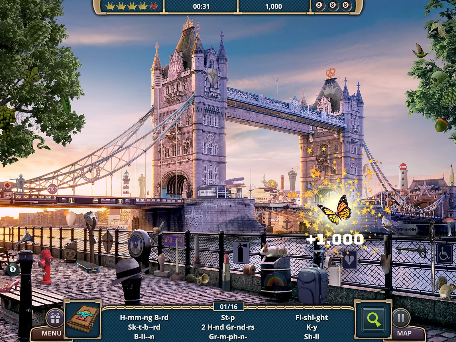 tour games london