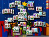 Mahjong Christmas game screenshot