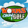 Worms Crazy Golf game